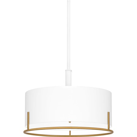 

Quoizel Qp5580ws 3 Light 15 Wide Multi Light Pendant - White
