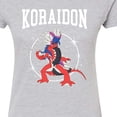 thumbnail image 3 of Pokémon - Koraidon Collegiate - Juniors Fitted Graphic T-Shirt, 3 of 5