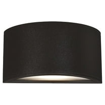 EW9010-BK-Kuzco Lighting-Olympus - 11W LED Outdoor Wall Mount-5.38 Inches Tall and 10 Inches Wide-Black Finish
