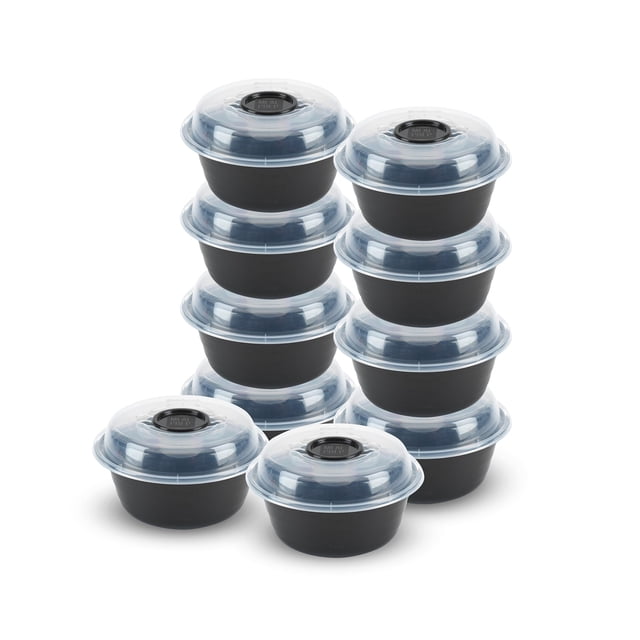 Recipiente de almacenamiento de alimentos GoodCook Meal Prep, juego de 10 unidades, sin BPA