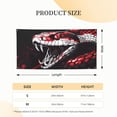 thumbnail image 5 of Pofeuu Fierce Red Viper Graphic Art Print Colorful Yard Festival Banner Sign Party Outdoor & Indoor Party Decoration Banne Festival Yard Sign-Small, 5 of 8