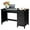 Black, variant on Topbuy Computer Desk w/ 3 Drawers 48" Wide Writing Desk with Storage Laptop Study Desk w/ Anti-tip Kit Black