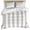 Blue, variant on 3 Piece Blue Striped Duvet Cover Set California King, Microfiber Comforter/Quilt Cover with Corner Ties and 2 Pillowcases, Modern Stripes Farmhouse All Season Soft Bedding with Zipper Closure