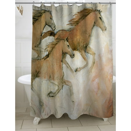 Thumbprintz Horse Fresco 2 Shower Curtain