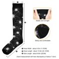 thumbnail image 3 of joogoo Cool Lightning Pattern Socks Women Men Knee High Sock, 3 of 8