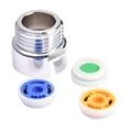 HHFEN 4 PCS Shower FlowReducer Limiter Set Up To 70 Water Saving 4
