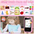 thumbnail image 3 of Smartphone WEOLULI Kids con tarjeta SD 8G para niños de 3 a 8 años, juegos educativos, 3 of 7