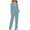 Light Blue, variant on Breezora Women's Long Sleeve Cardigan and Pants Suit Set Office Work Professional Outfit Elegant Two Piece Business Casual Wear L Size Blackish Green