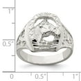 thumbnail image 5 of 925 Sterling Silver Horseshoe Ring Size 11, 5 of 5