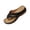 Black, variant on Womens Flip Flops Arch Support Non Slip Outsole Beach Wedge Slippers Bunion Sandals Wedge Casual Summer Shoes