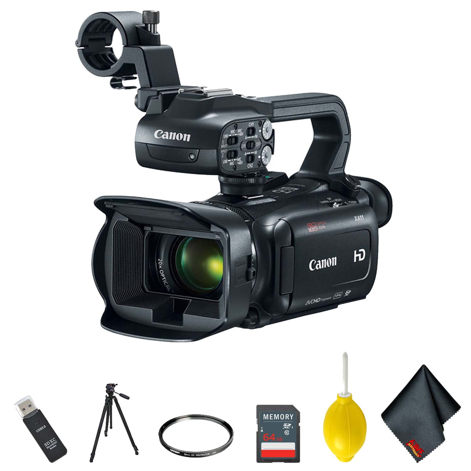 Canon XA11 Compact Full HD Camcorder +HDMI and Composite Output
