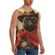 thumbnail image 2 of Fotbe Western French Bulldog Cowboy Men's Camiseta sin Mangas Estampada para Hombres, Playera Casual para Gimnasio, Entrenamiento, Playa-XX-Large, 2 of 7