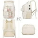 thumbnail image 4 of Mochila Kadilong School para niñas adolescentes de 25 litros con compartimento para portátil, 4 of 7