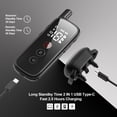 thumbnail image 4 of Heaflex Dog Training Collar With Remote Control-3 Safety Modes (Beeping, Vibration, Electric Shock), 2600 Feet Range, Rechargeable, Waterproof Receiver, Small To Large Dogs (Black)-Two Collar Sets, 4 of 5
