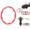 thumbnail image 4 of koolsoo Lot de Rondelle de Volant d'Inertie de Cassette, Entretoise de Moyeu, Joint Rainuré pour, 1 mm, Rouge, 2 Pcs, 4 of 9