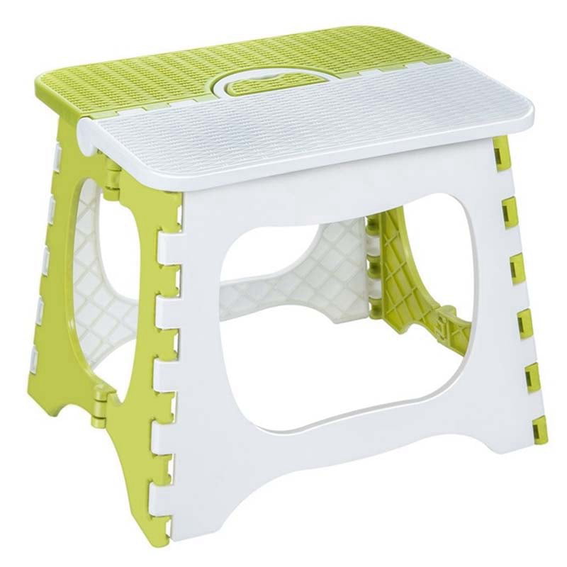 Folding Plastic Step Stool Seat Chair Kids&Adults for Kitchen Garden Bathroom 