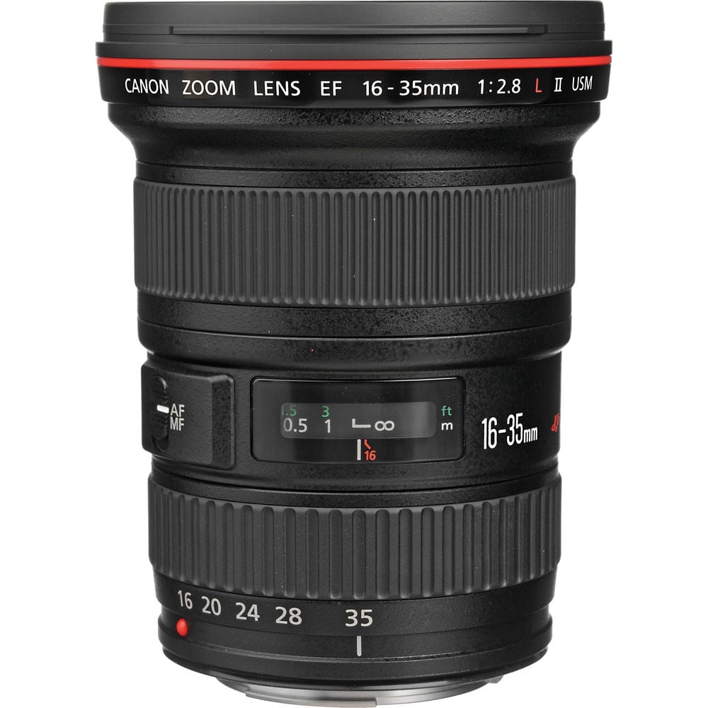 Canon EF 16-35mm F/2.8L II USM Lens with Filter kit + Cleaning Kit