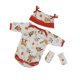 thumbnail image 1 of Set de Mameluco + Calcetines + Sombrero para 17 '' - 18 '' Muñecas Sunnimix muñecas calcetines conjunto de mameluco, 1 of 8