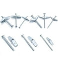 thumbnail image 1 of Jubipavy 24 Pc Switchs Bolts And Wing Nut Kit For Drywalls Fixed Lights Bookshelfs Sink, 1 of 8