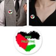 thumbnail image 4 of Broche Palestina Pequeño Metal para Ropa Bolsos Camisas Mochilas, 4 of 9