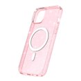 thumbnail image 5 of Dteck for iPhone 14 6.1 inch Magnetic Case,Luxury Stylish Shine Bling PC Soft TPU Bumper Anti-Fingerprint Shockproof Camera Lens Protective Ultra Slim Fit Back Cover.For iPhone 14,Pink, 5 of 10
