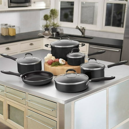 Cuisinart Advantage 11pc Non-Stick Cookware Set - 55-11BK