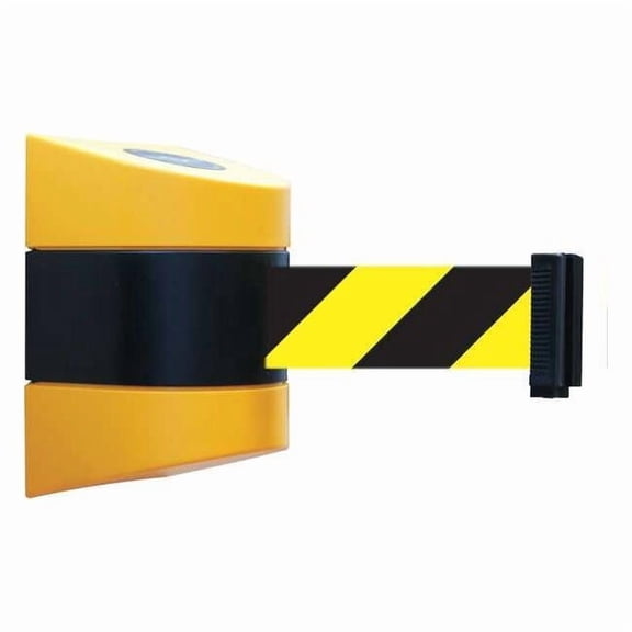 Tensabarrier Belt Barrier, Yellow,Belt Yellow/Black 897-24-S-35-NO-D4X-C