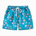 thumbnail image 2 of NIEWTR Toddler Boys Swim Trunks Quick Dry Beach Shorts Casual Summer Bathing Suit with Mesh Liner Swimwear 2T 3T 4T 5T(Sky Blue,2-3 Years), 2 of 5