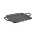 thumbnail image 1 of Griddle Lodge BOLD de hierro fundido sazonado de 30 cm con asas circulares, 1 of 6