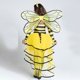 thumbnail image 2 of Disfraz de abeja para mujer, disfraz de abeja para fiesta de Halloween, vestido de cosplay, alas, diadema y manga de brazo, disfraz de cosplay de Halloween, 2 of 5