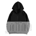 thumbnail image 2 of Unisex Y2K Zip Up Hoodie Oversized Gothic Punk Hooded Sweatshirt Casual Vintage Hooded Jacket Emo Alternative Clothes, 2 of 4