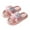Pink, variant on Fesfesfes Trendy Shoes for Women Slippers For Women A Pair Of Lazy Slippers Curly Cozy Flat Slide Slippers Comfy Soft Non-Slip House Shoes Indoor And Outdoor Warm Gift 6.5(38)
