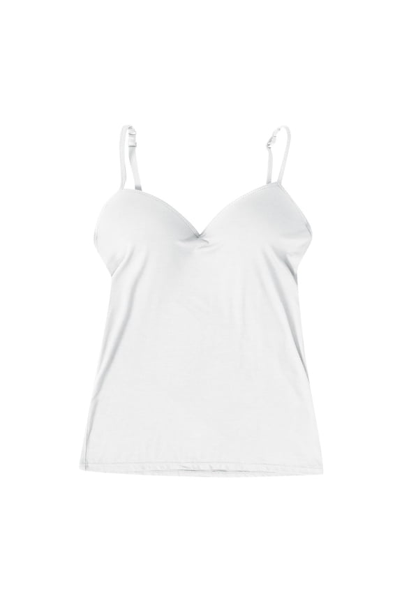 Camisole With Built In Bra For WomenCamisole Bra Compression Tanks Shapewear Camisole Camisole Tops For Women Padded Camisoles For Women Undershirt For Yoga Non Removable Padded Tank Top Yoga Top
