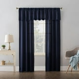 Mainstays Textured Solid Curtain Single Panel, 56