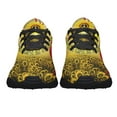 thumbnail image 5 of Peace Imagine All The People Living Life In Peace Sunflower Garden Hippie Shoes Sneakers Black Size 6, 5 of 7