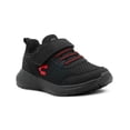 thumbnail image 4 of Tenis Charly Niño Velcro Antiderrapante Running 15-21.5 negro 19, 4 of 6