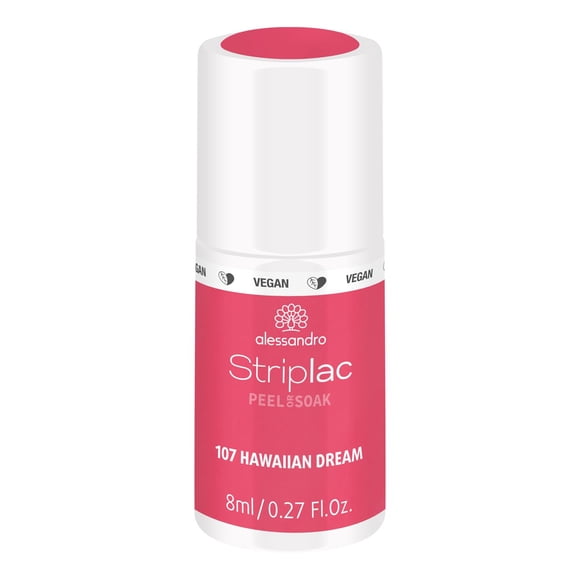 Esmalte de uñas Striplac Peel or Soak - 107 Hawaiian Dream de Alessandro para mujer - 0,27 oz