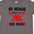 thumbnail image 4 of Inktastic Memaw Loves Me Grandson Boys or Girls Toddler T-Shirt, 4 of 5