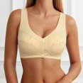 thumbnail image 2 of Women's Printed Wirefree Racerback Bra Plus Size Seamless Comfort Full Coverage Bras, 2 of 4