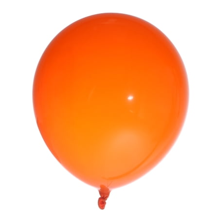 WHAMVOX 50 Pcs Multicoloured Balloons Large Latex Round Orange White For Party Planners And Decorations