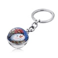thumbnail image 1 of Llavero De Metal De Muñeco De Nieve De Navidad Bolas De Cristal De Doble Cara Colgante De Llavero Regalo De Navidad Para Niños Hermanas Amigos sonducket AP007131-07, 1 of 5
