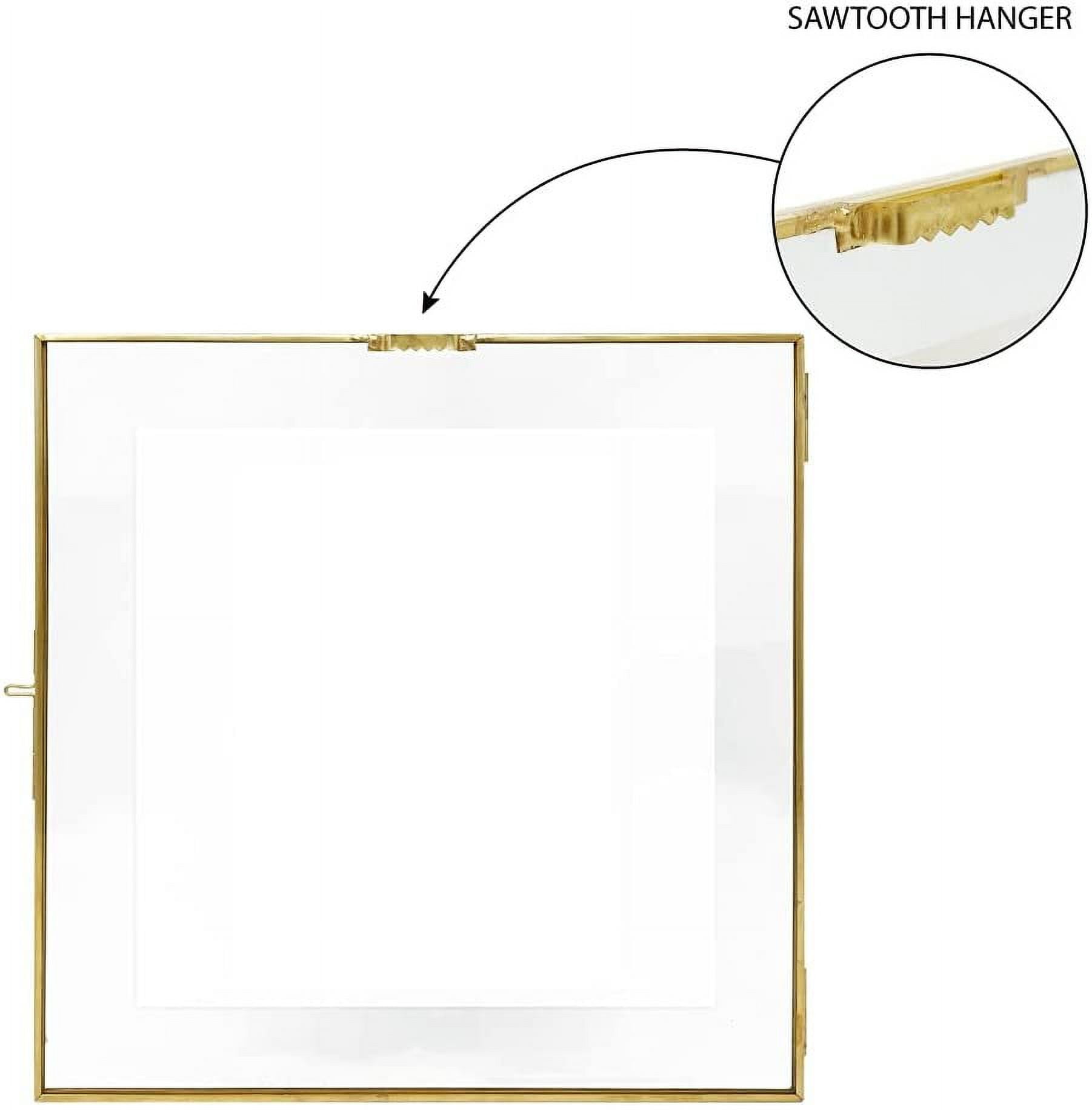 Isaac Jacobs 10x10 Wall-Mountable Picture Frame w/ Locket Closure