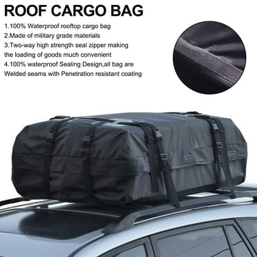 Waterproof Car Roof Top Rack Carrier Cargo Bag Luggage Storage Cube Bag Travel