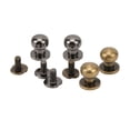 thumbnail image 4 of 200 juegos de remaches de monje Bling Bling de 9x8mm Cobre ligero plata negro bronce, 4 of 12