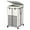 White, variant on 150L Large Laundry Basket with Wheels, Rolling Laundry Hamper with Removable Laundry Bag & Metal Frame, Oxford Fabric Dirty Clothes Hampers for Bedroom, Laundry Room, Bathroom, Dorm(Grey)
