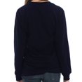 thumbnail image 4 of Big Size Biker Dad Graphic Long Sleeve Crewneck Tee - Navy XL, 4 of 4