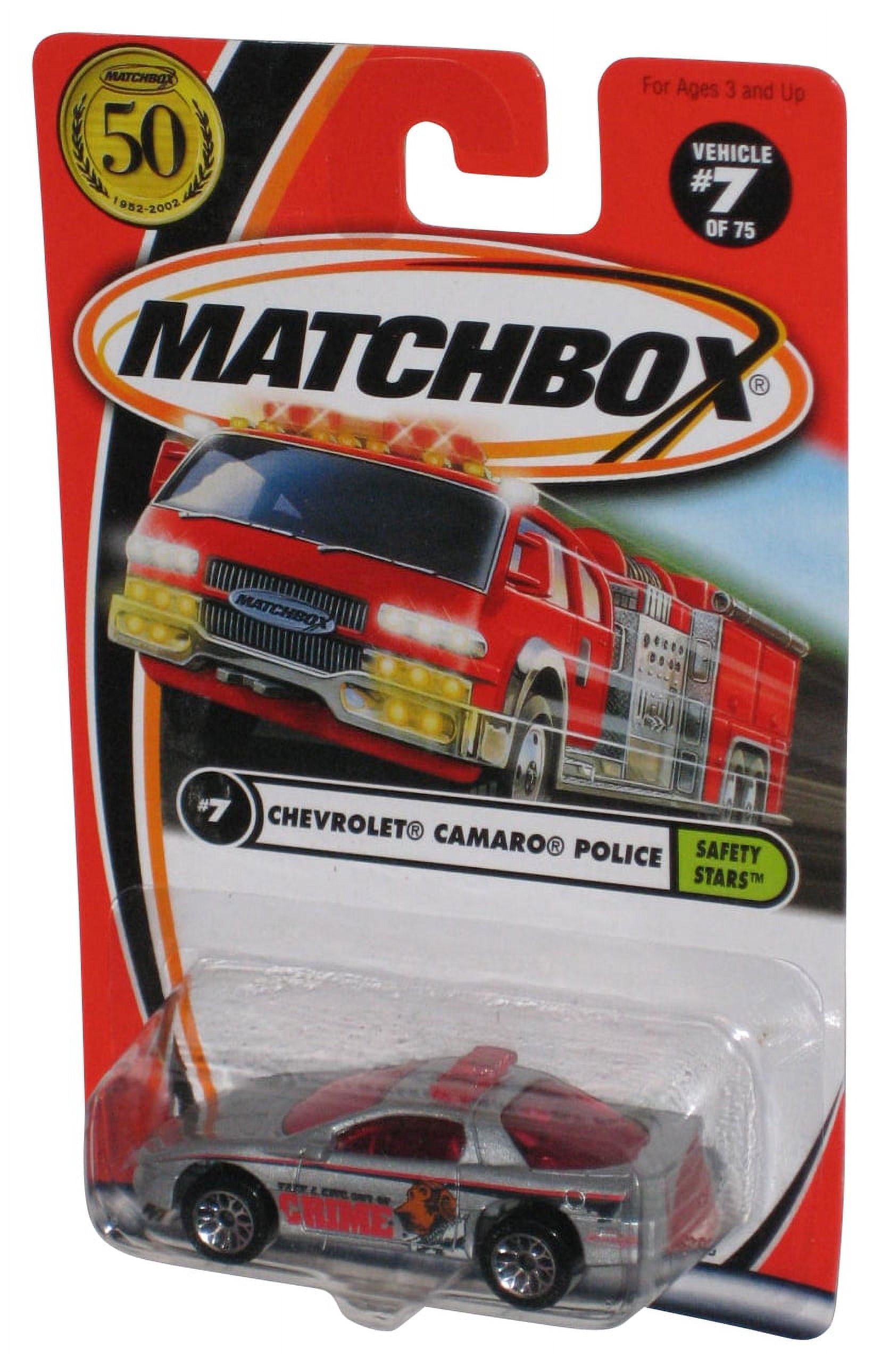 Matchbox Hero City Collection (2003) Blue Crossing Guard Chevrolet