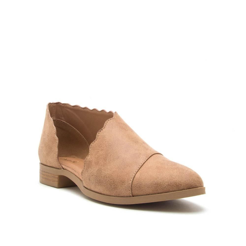 Qupid Womens TUXEDO-87 Shoes Grey 