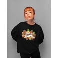 thumbnail image 2 of Beach Day - Hawaiian Island Fun Graphic Women's Sweatshirt, 2 of 4