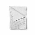 thumbnail image 2 of Spider Web Soft Flannel Fleece Blanket, Toxic Poisonous Insect Thread Crawly Malicious Bug Halloween Character Design, Cozy Plush for Indoor and Outdoor Use, 70" x 90", Black White, by Ambesonne, 2 of 6